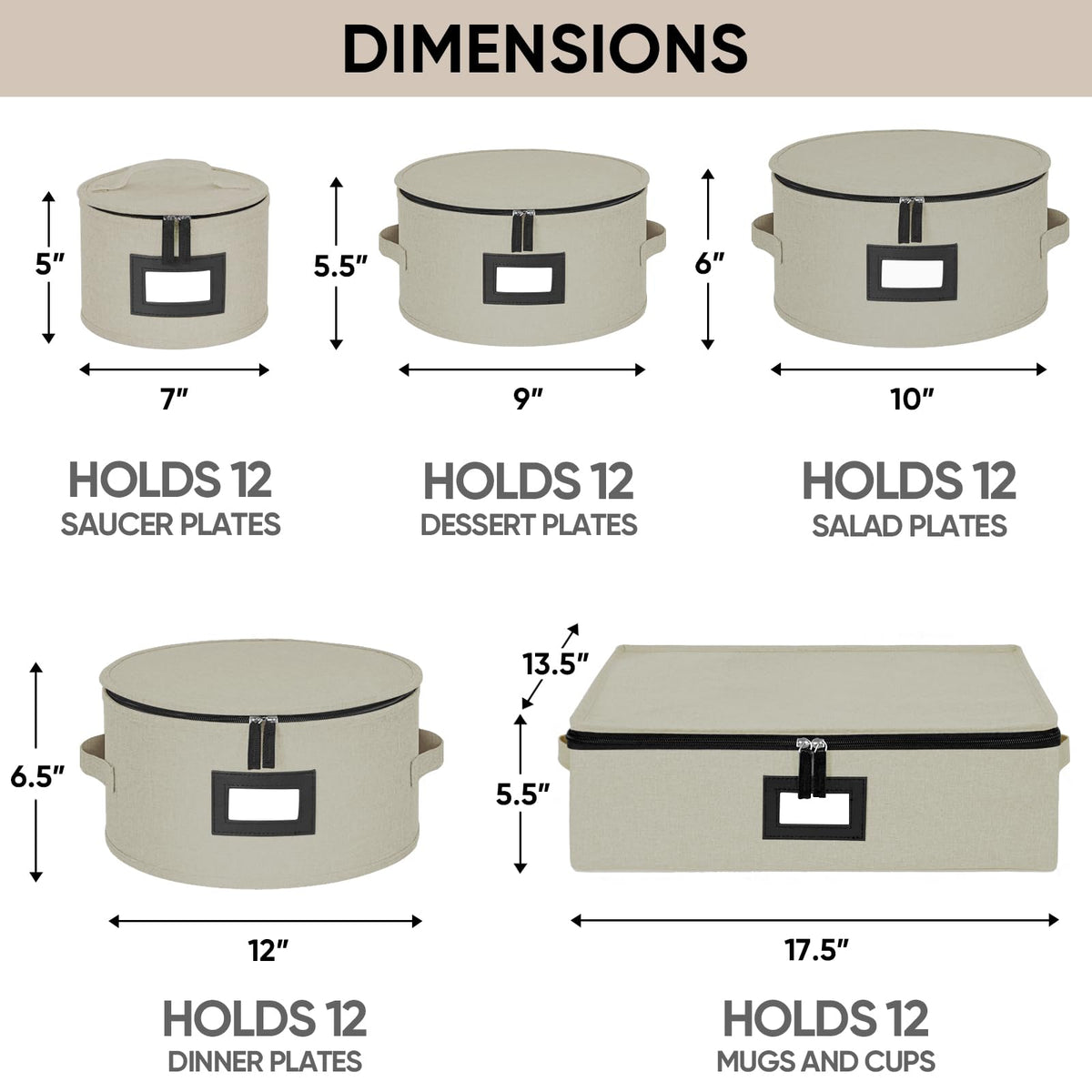 China Storage Containers (5 Count)
