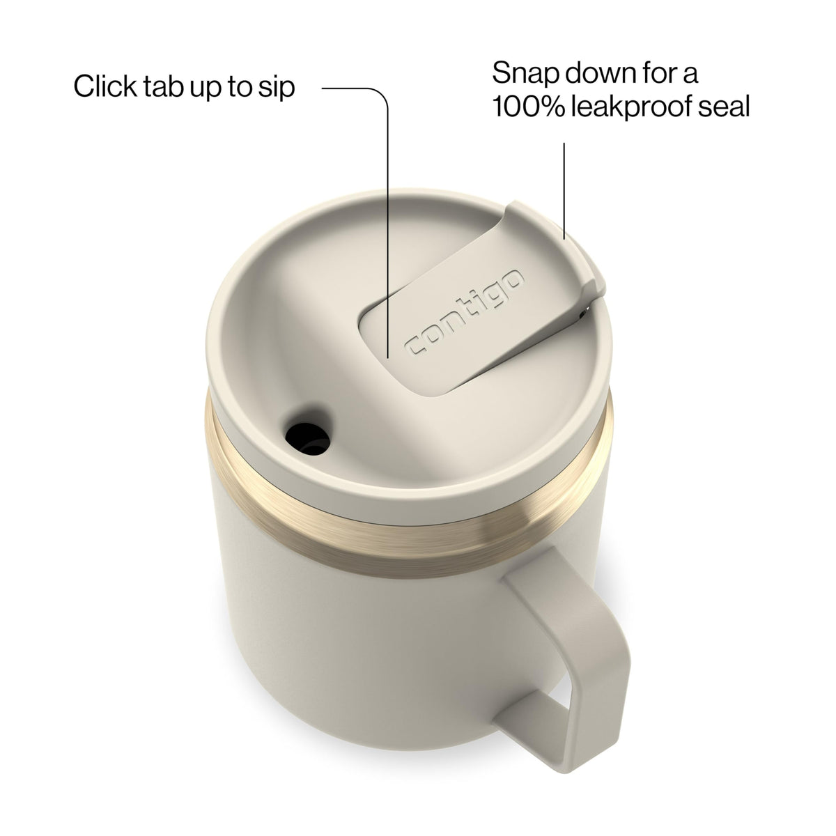 SnapSeal 14 oz Stainless Steel Vacuum