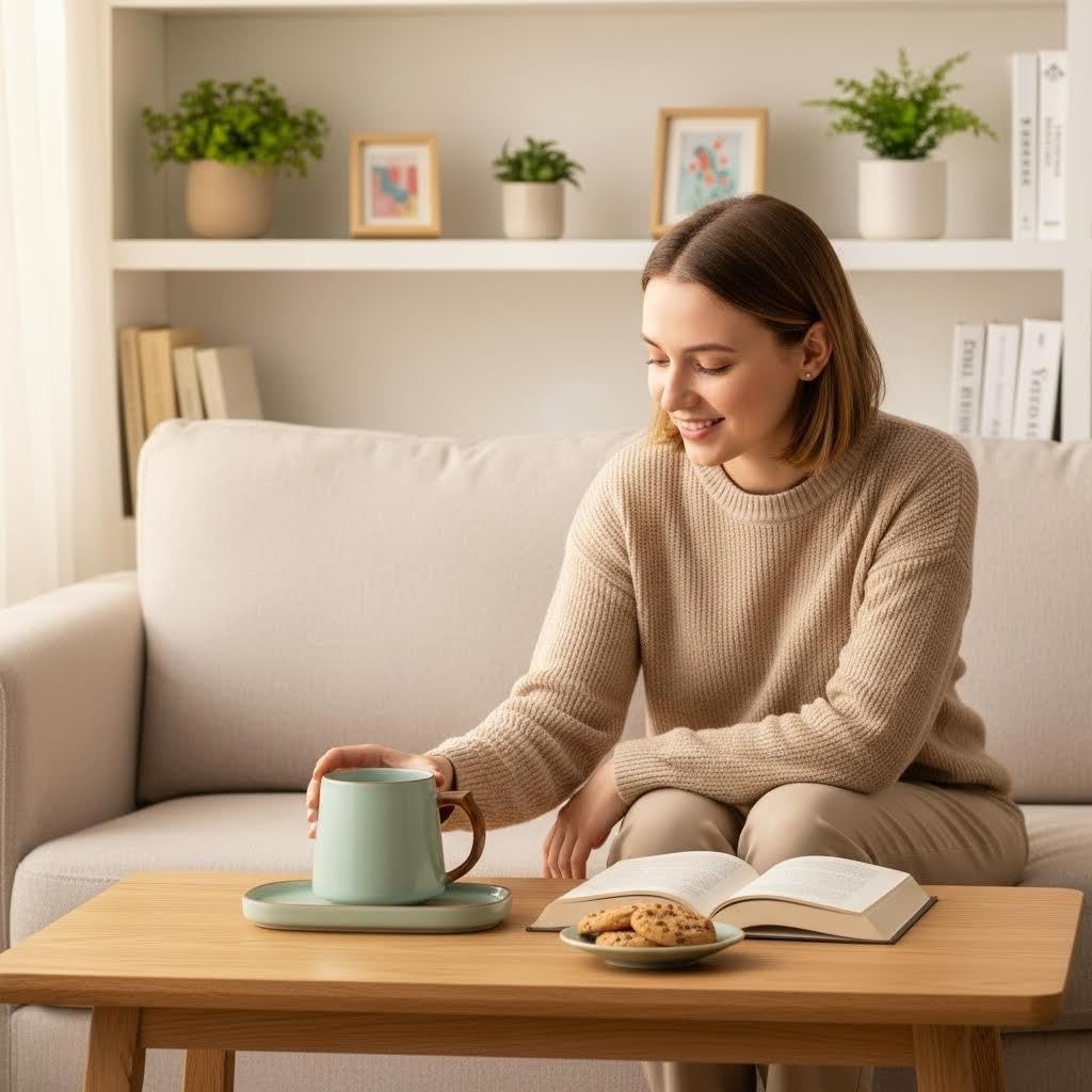 Ceramic tea cups