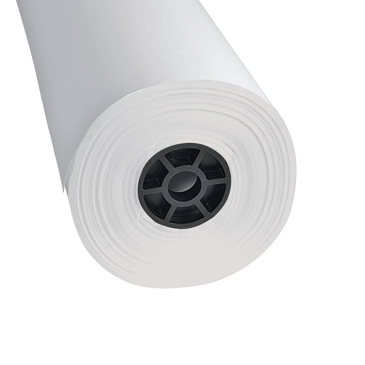 Dual Surface Paper Roll Classroom Supplies for Arts and Crafts White