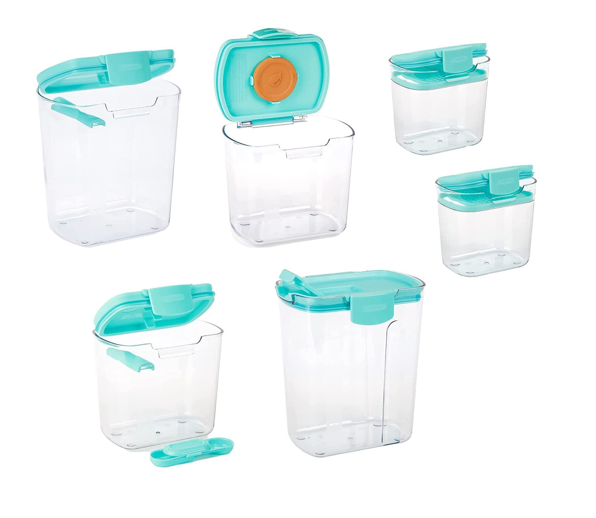 ProKeeper Baker's Airtight Kitchen Storage Canister Container Set for Flour