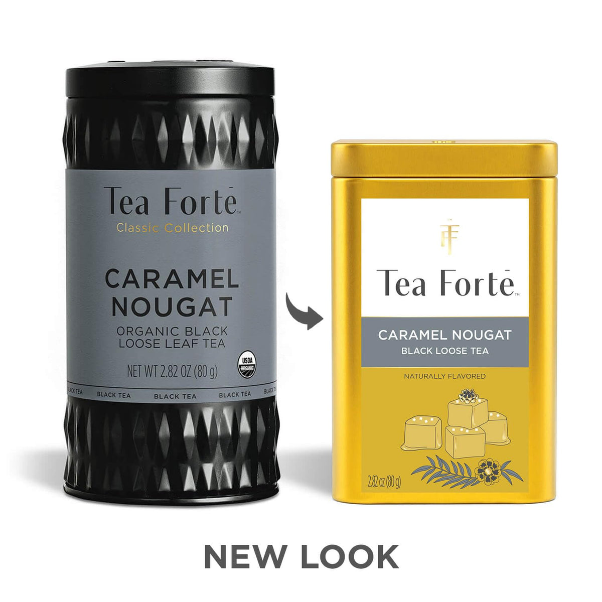Caramel Nougat Loose Leaf Tea Canister (2.82 Ounce)