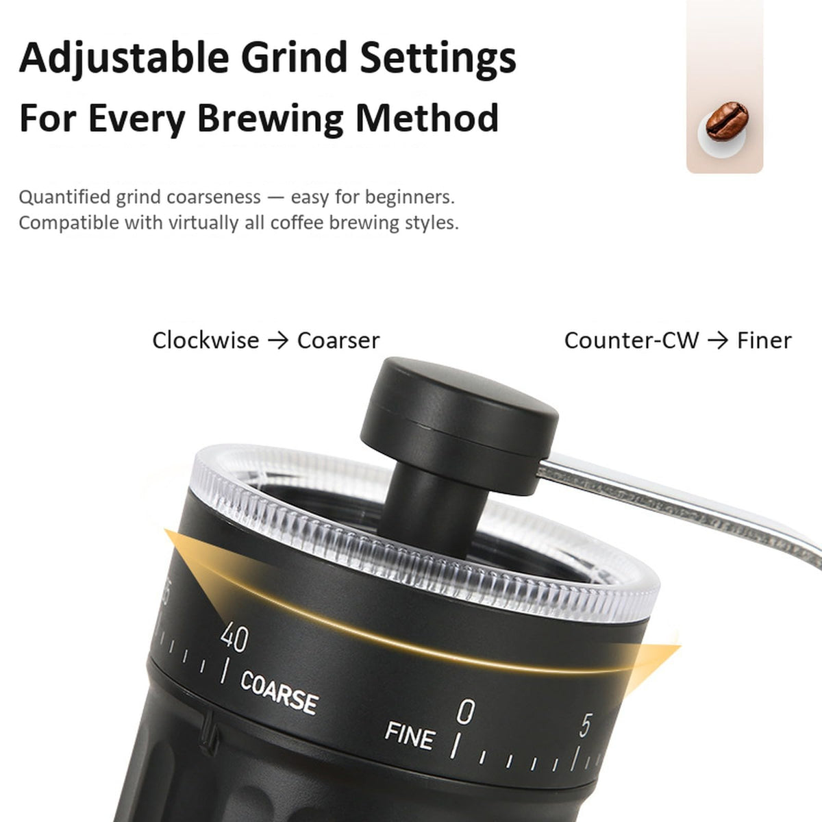 Manual Coffee Bean Grinder
