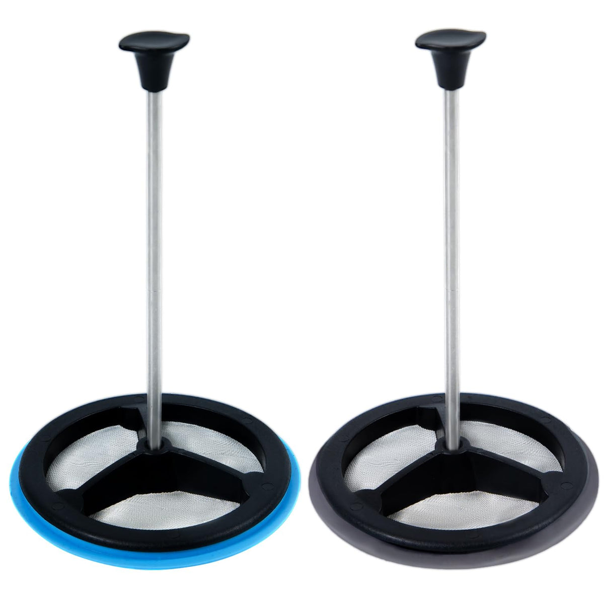 2 Pack Silicone French Press Coffee Makers compatible with Jetboil Flash Camping Stoves (2 Count)