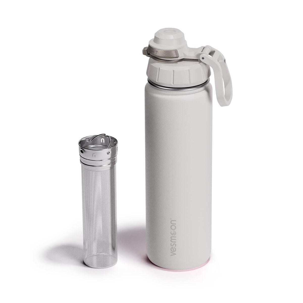 Vessence 24 Oz Stainless Steel Tea Infuser Bottle for Loose Leaf Tea