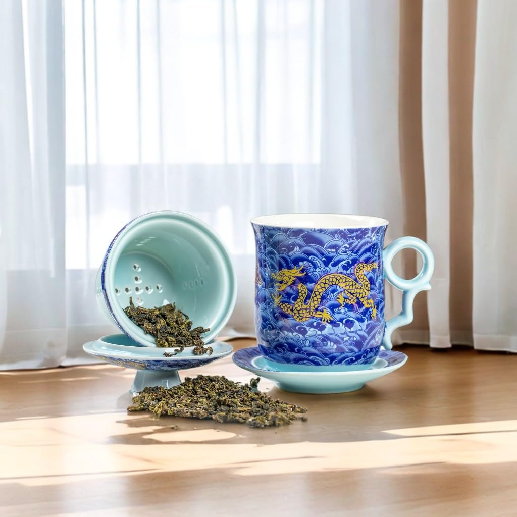 Ceramic tea cups