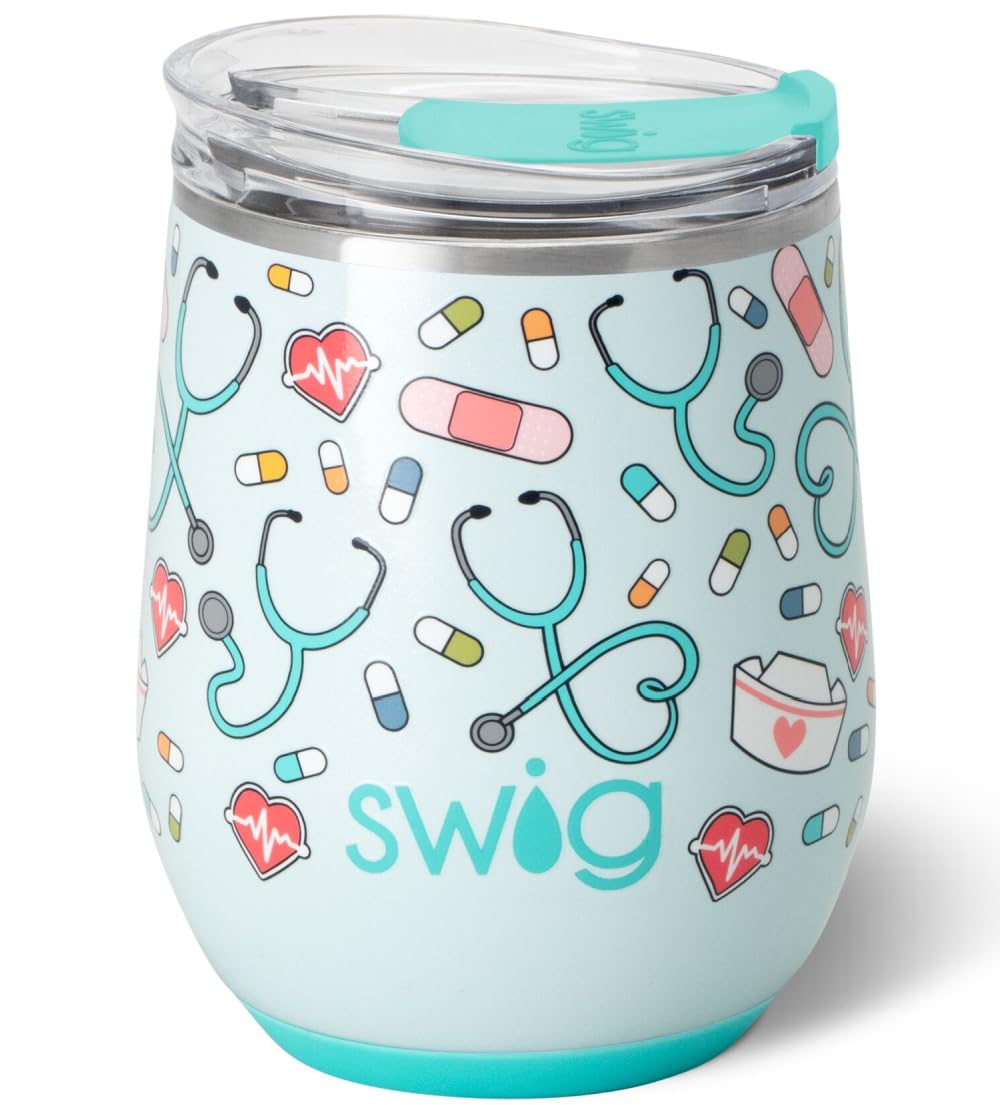 12oz Insulated Wine Tumbler with Lid