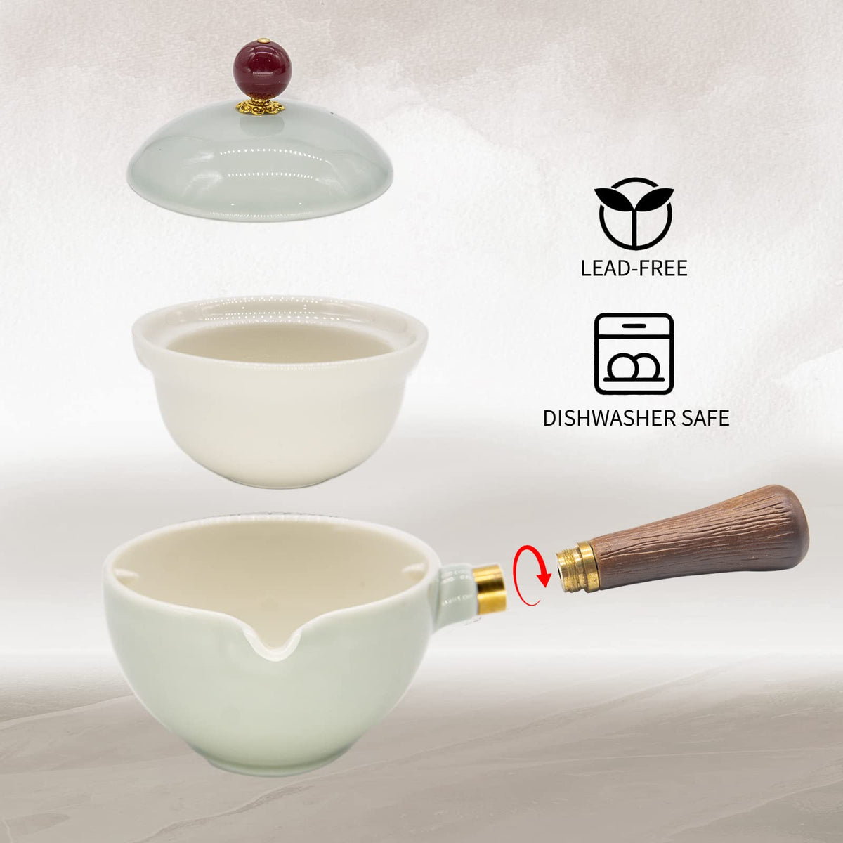 Porcelain Chinese Gongfu Tea Set