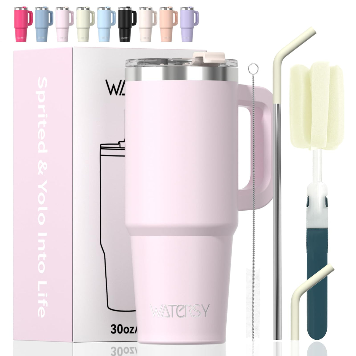 30 oz Tumbler with Handle