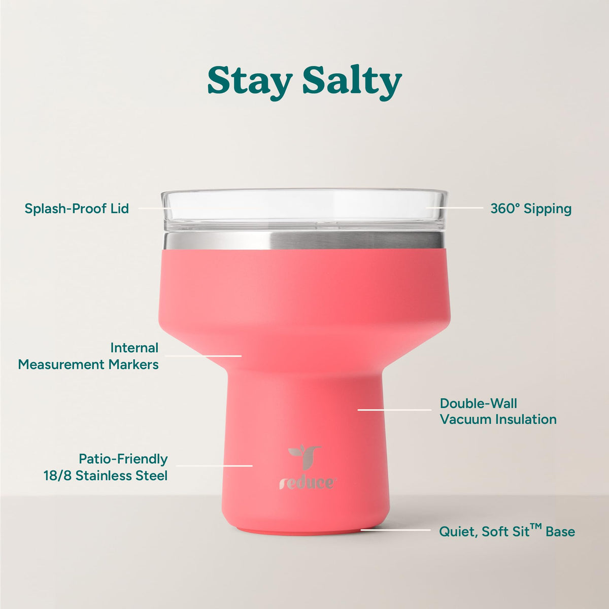 Saltini 16oz Margarita Tumbler
