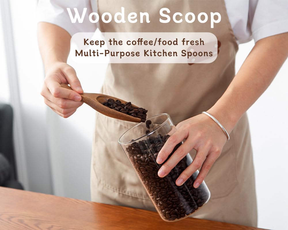 Acacia Coffee Scoop (4 Count)