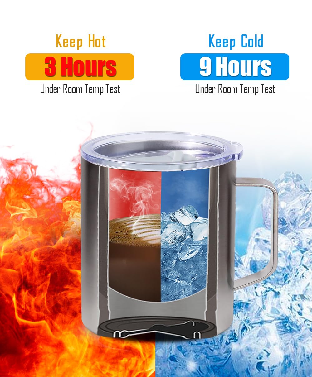 Travel Coffee Mugs Set of 4 (4 Count)
