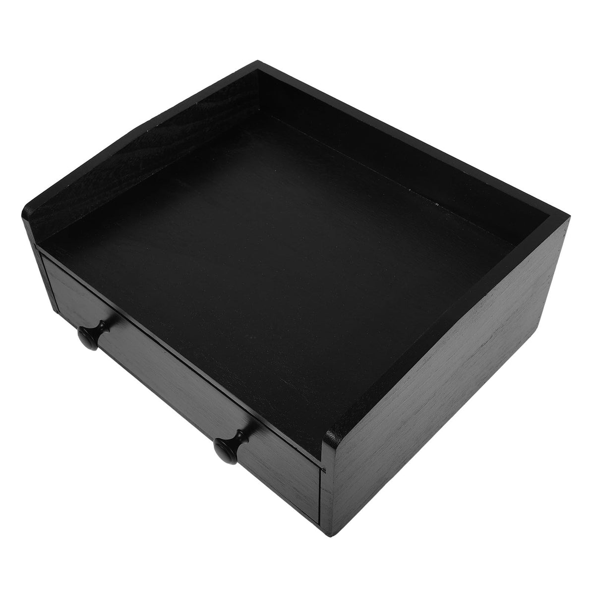 Wooden Coffee Pod Holder Drawer Storage Box with Multifunctional Design and Large Capacity