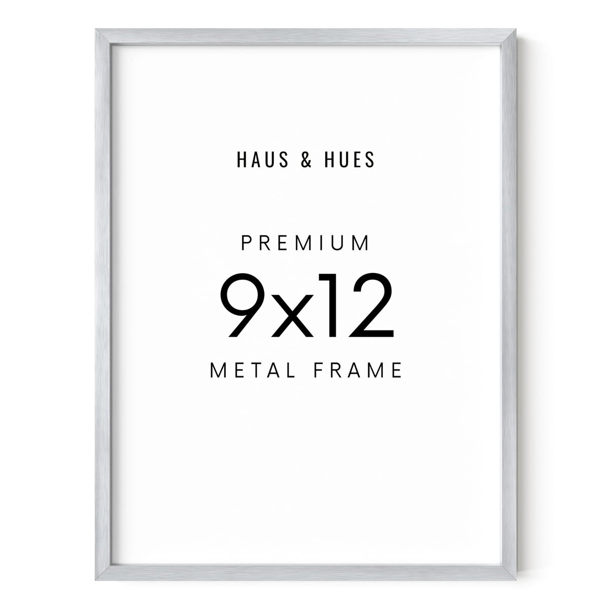 9x12 Silver Picture Frame
