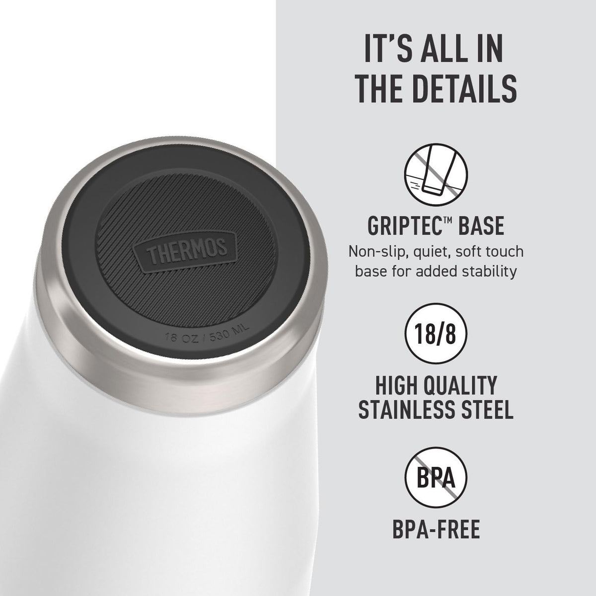 ICON SERIES Stainless Steel Tumbler with Slide Lock