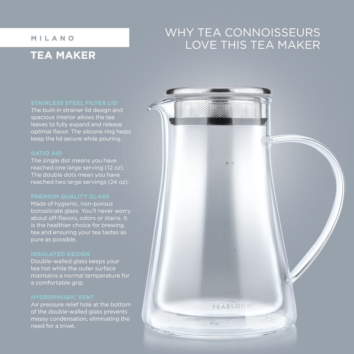 Insulated Teapot Keeps Tea Hot