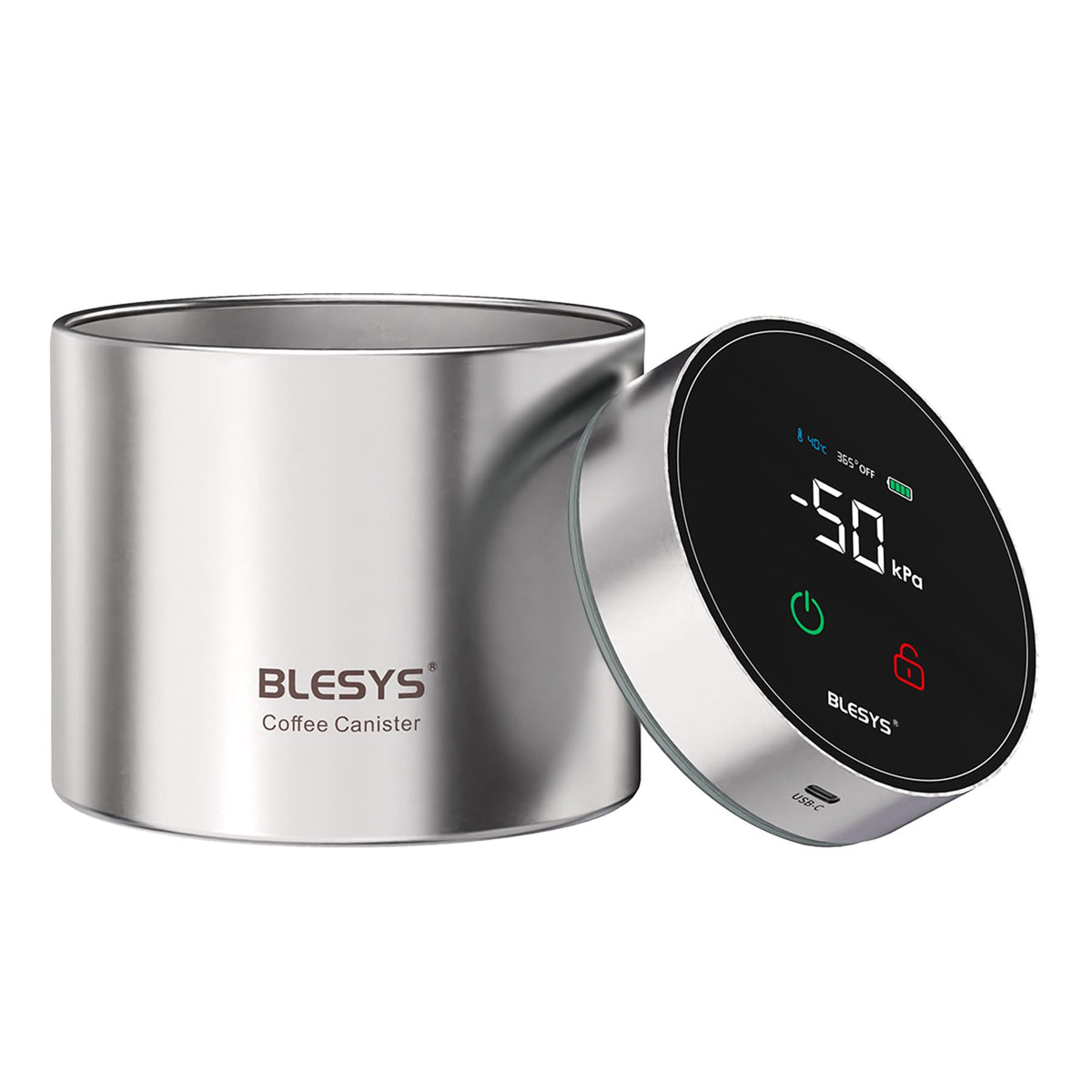 Smart Vacuum Coffee Canister