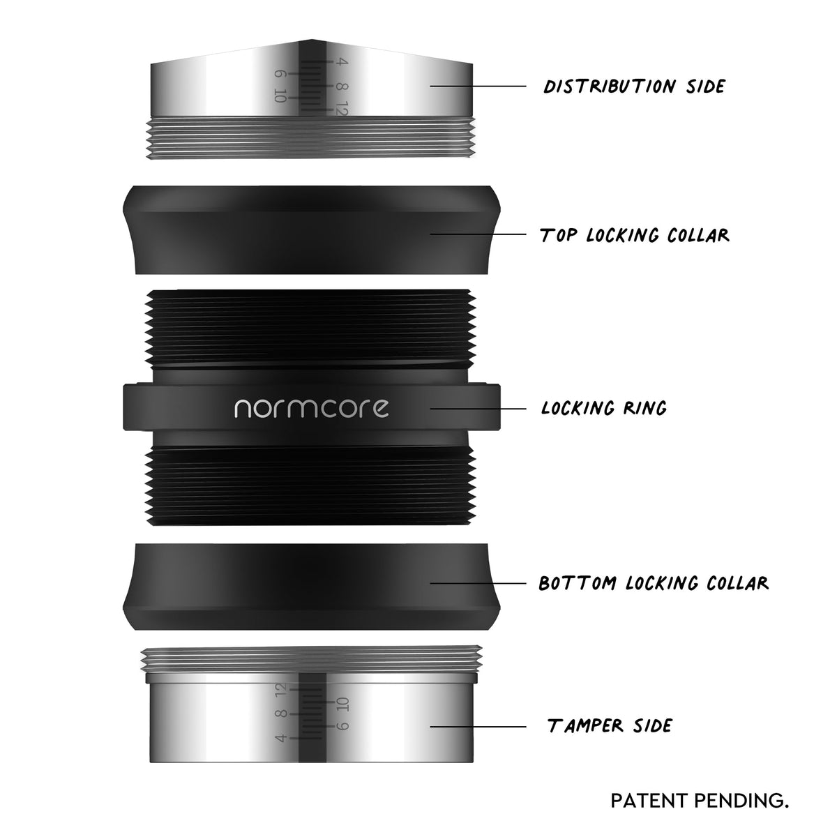 51mm Coffee Distributor & Tamper