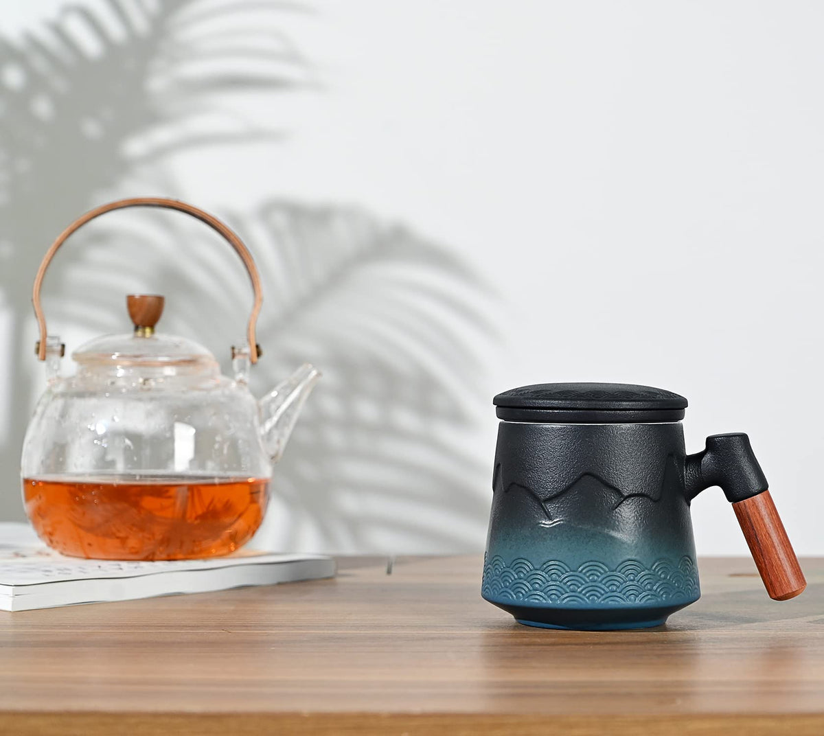 Tea Cup with Infuser and Lid