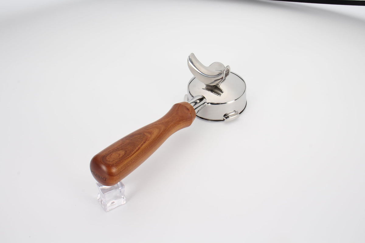 58mm Espresso Portafilter Double Spouts 3 Ears Compatible with Barsetto BAE01