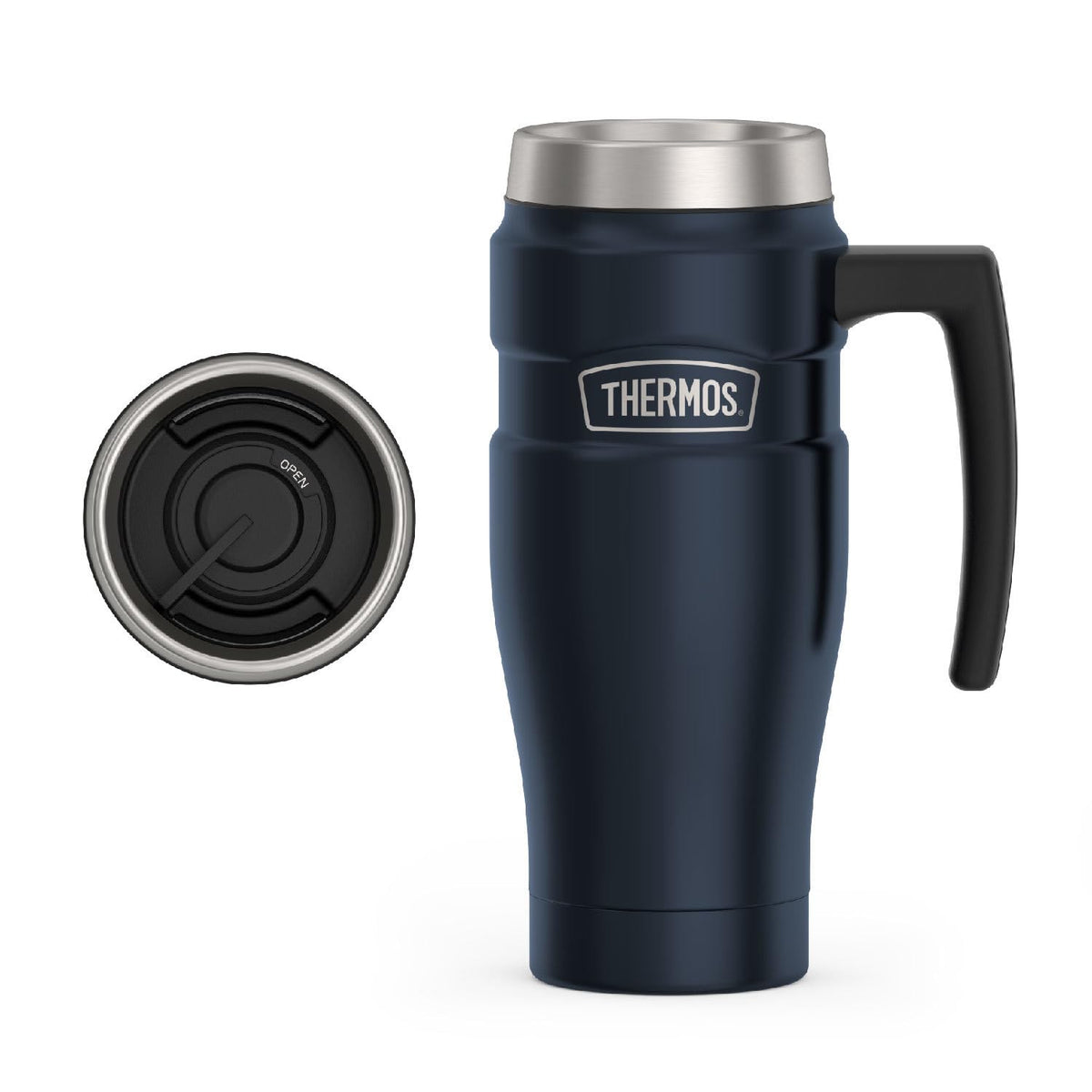 Stainless King Travel Mug with Handle