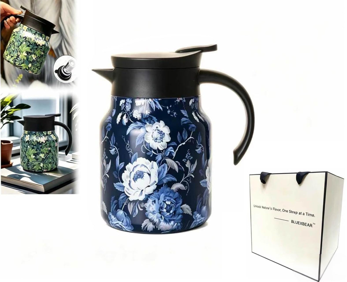 Vintage Floral Teapot with infuser
