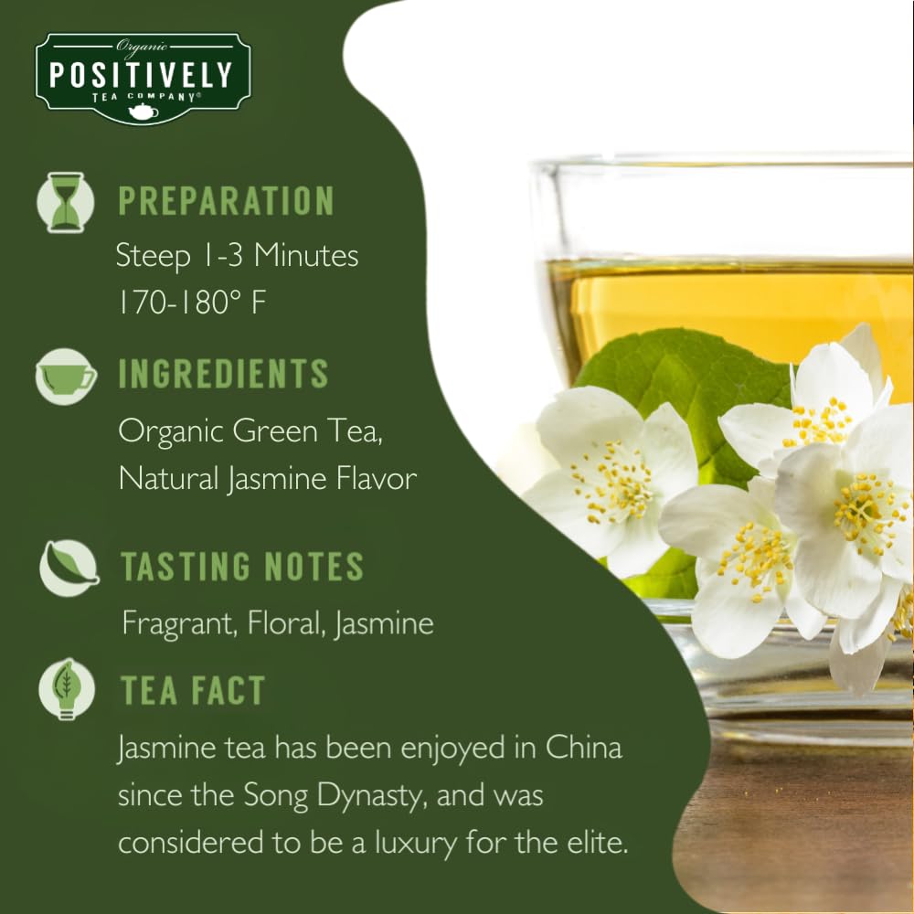 Jasmine Green Tea Bags (20 Ounce)