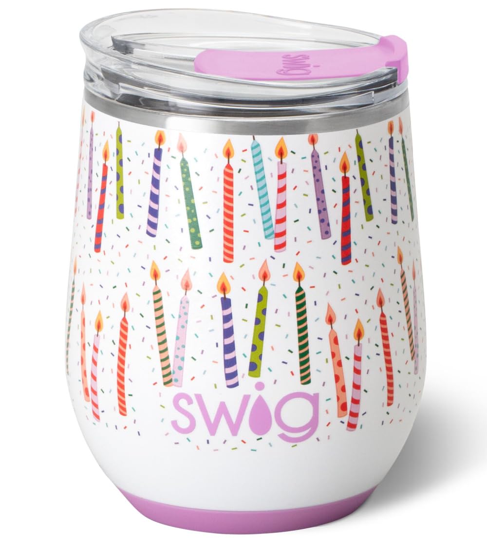 12oz Insulated Wine Tumbler with Lid