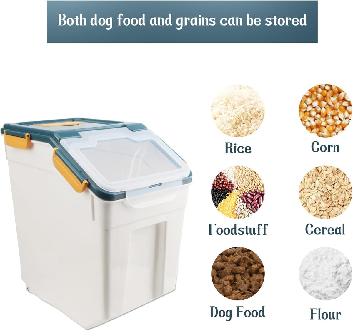 Rice Storage Container 50LB (2 Count)