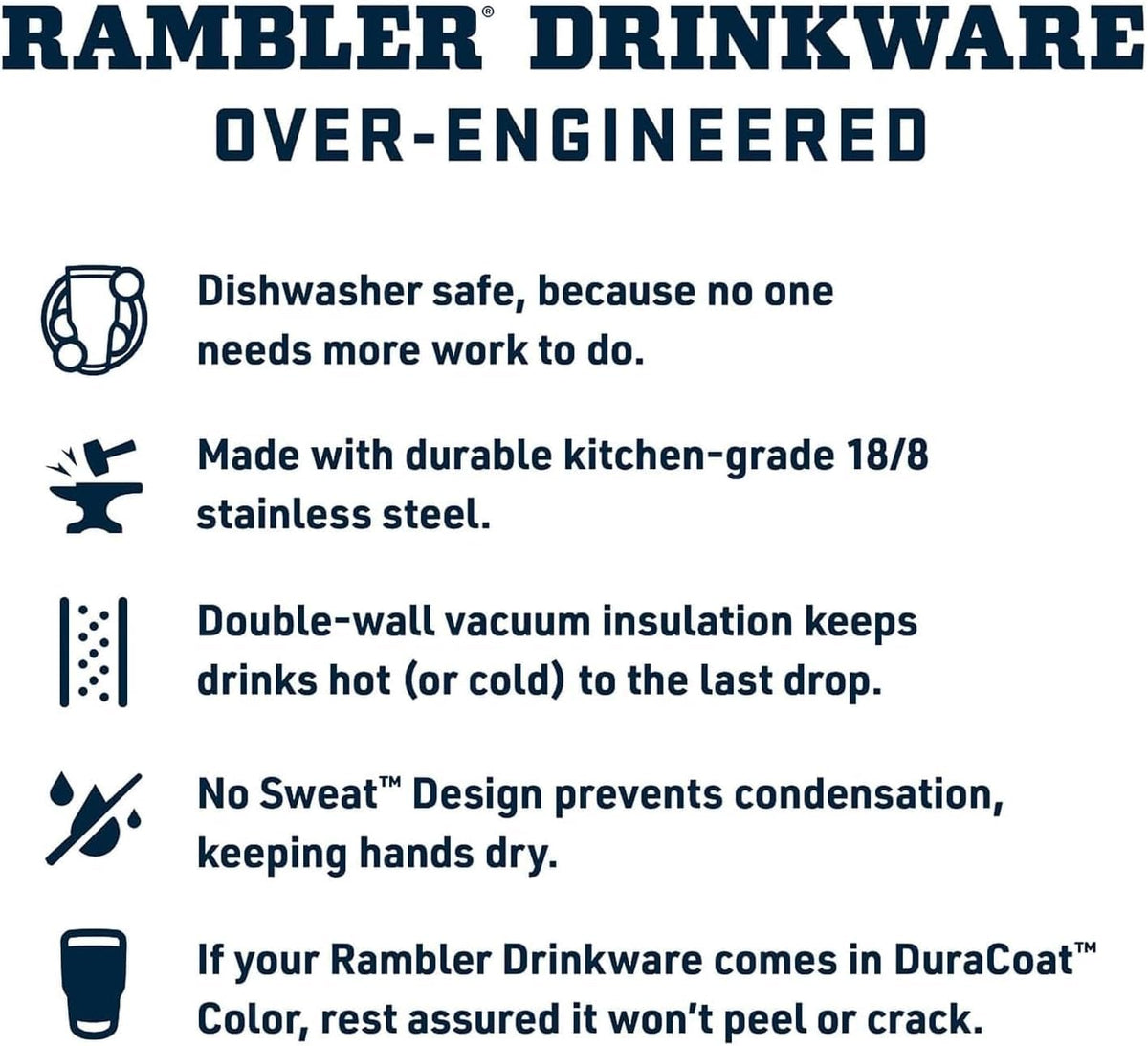 Rambler 30 oz Stainless Steel Vacuum Insulated Tumbler w