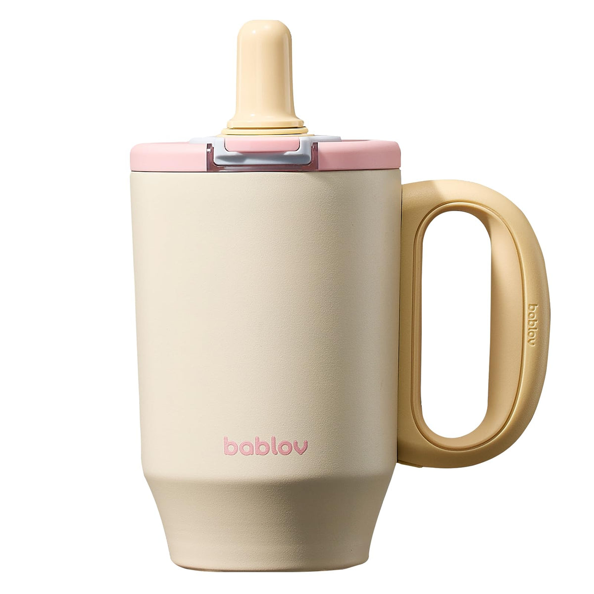 23oz Ceramic Lined Tumbler with Straw Insulated Coffee Tumbler