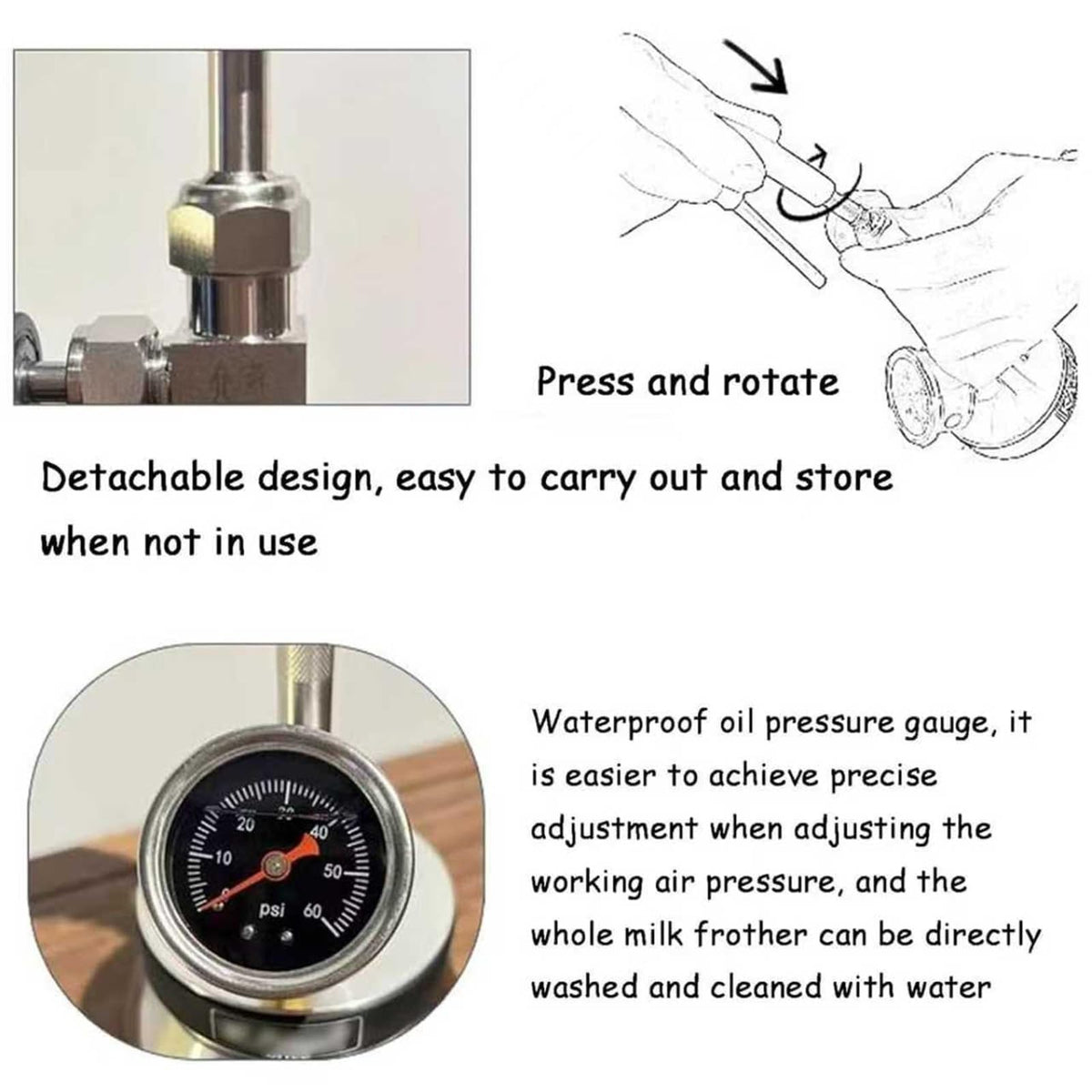 Commercial Milk Frother
