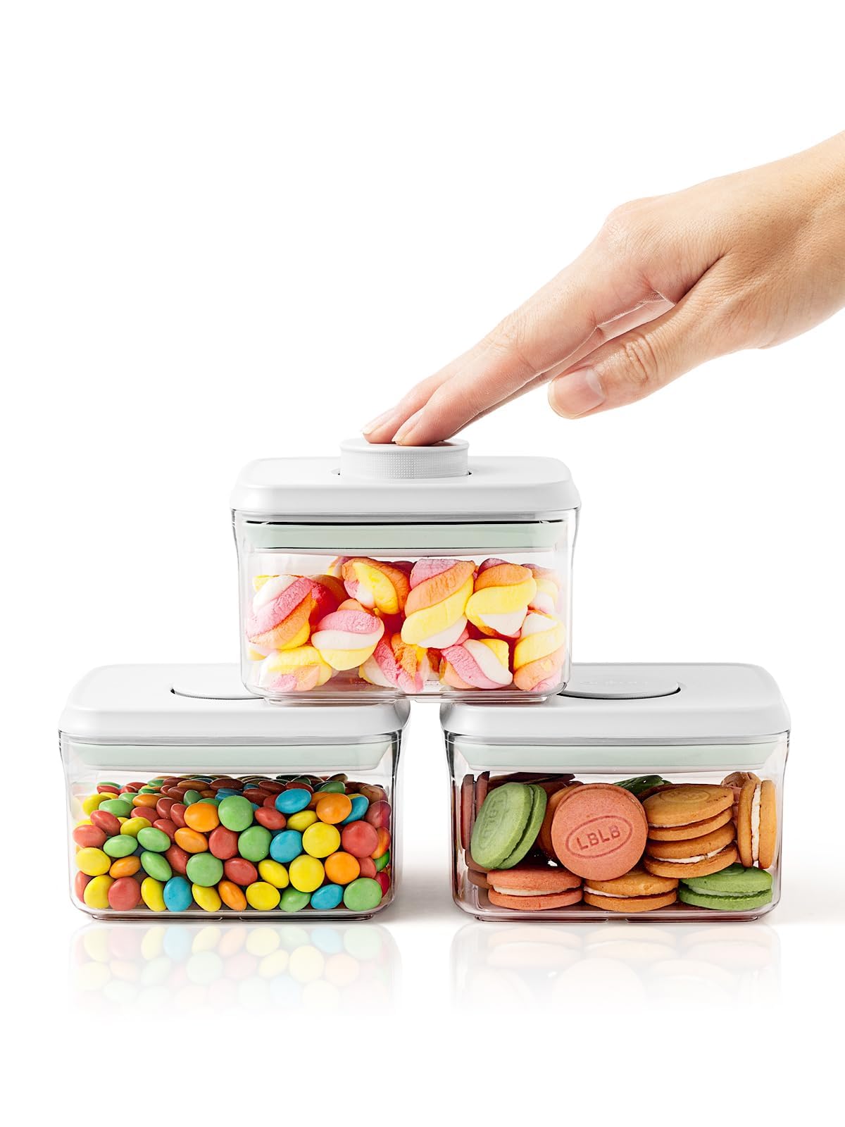 0.6 Qt Airtight Snack Containers