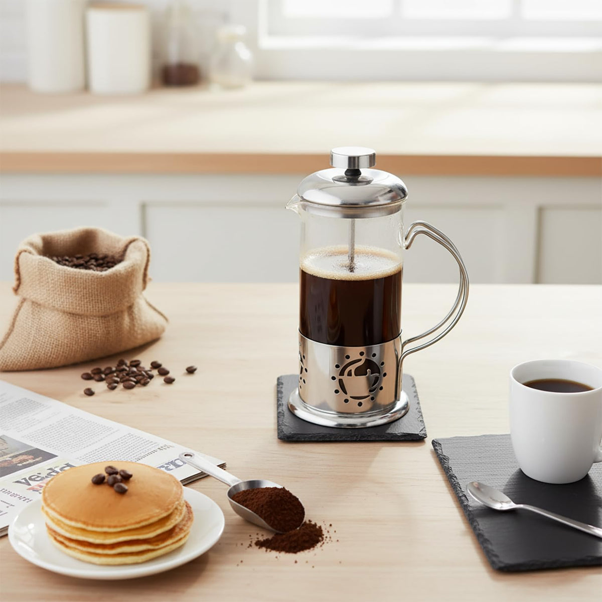 Single Serve French Press Coffee Maker
