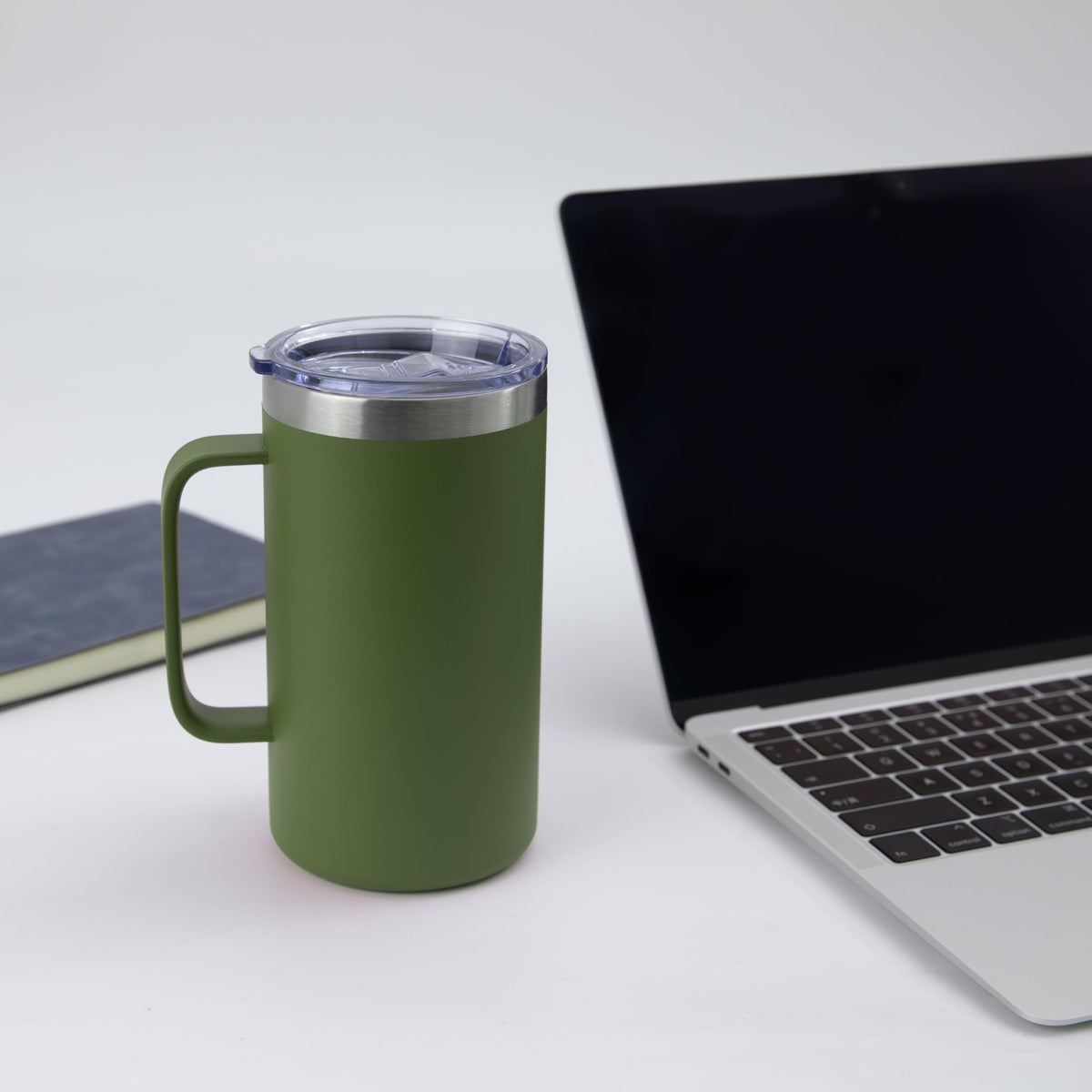 24oz Mug with Handle and Lid (4 Count)