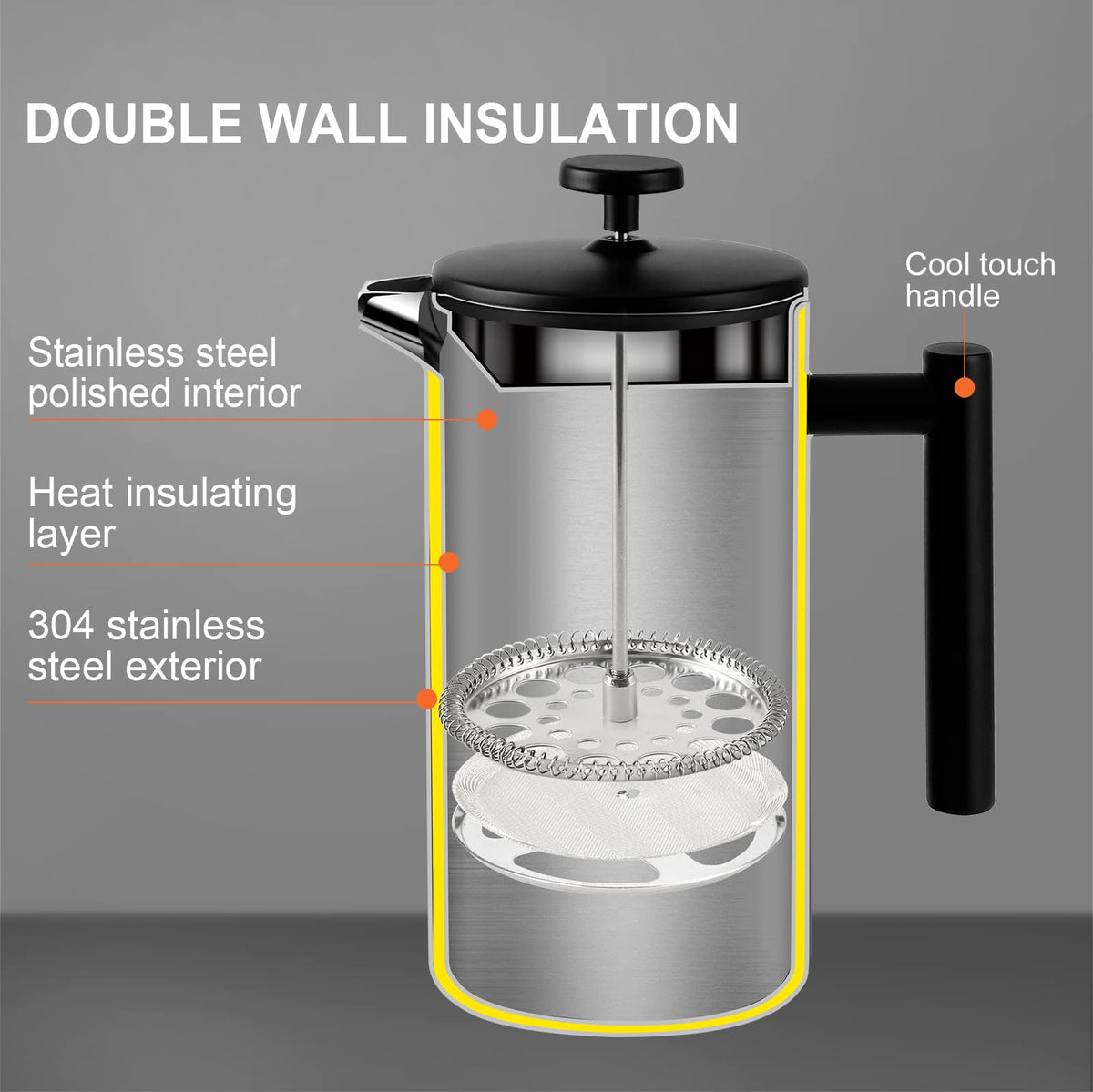 French Press Coffee Maker