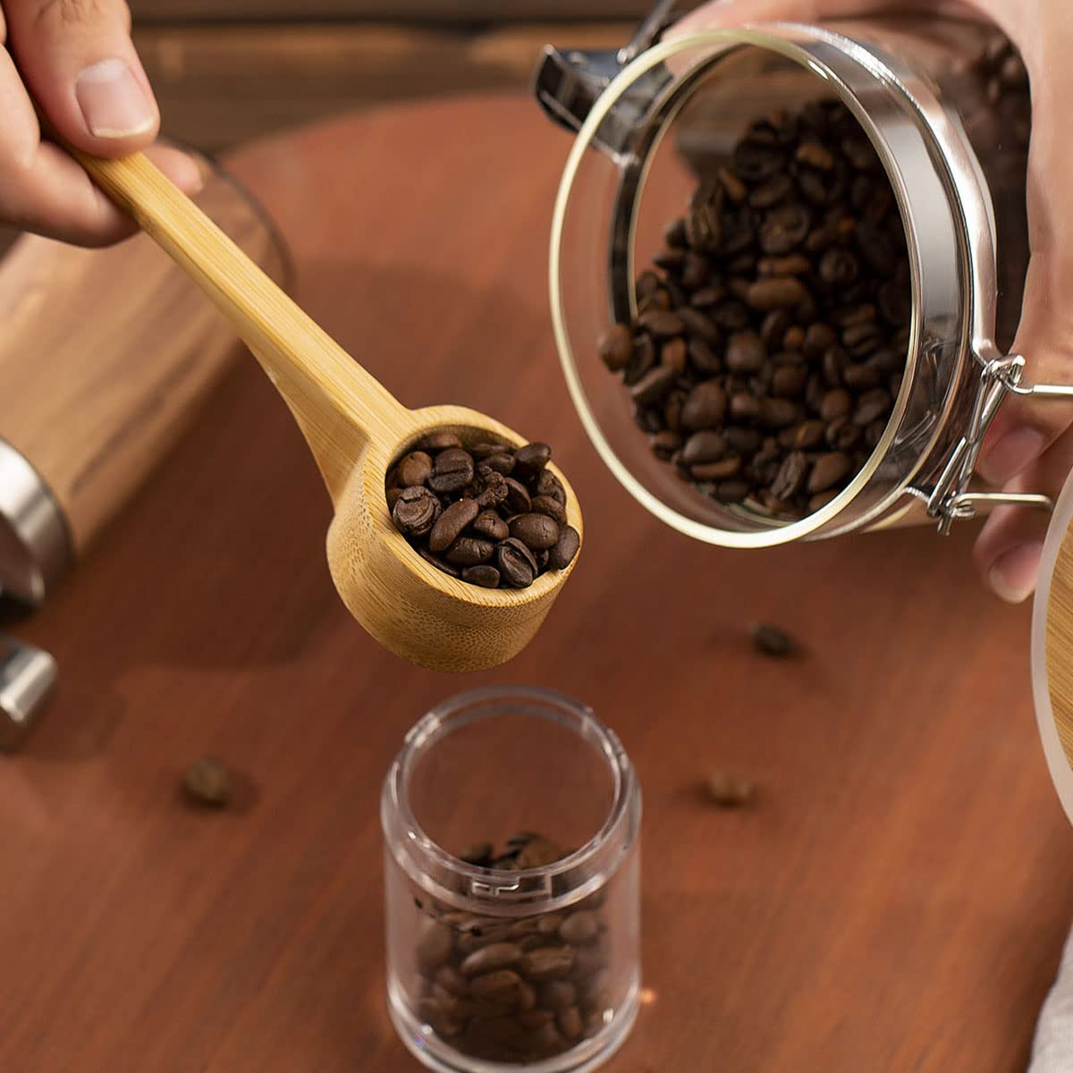 Coffee Container with Shelf (6 Count)
