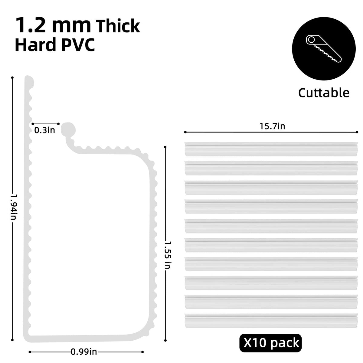 157in Cable Management Cord Organizer