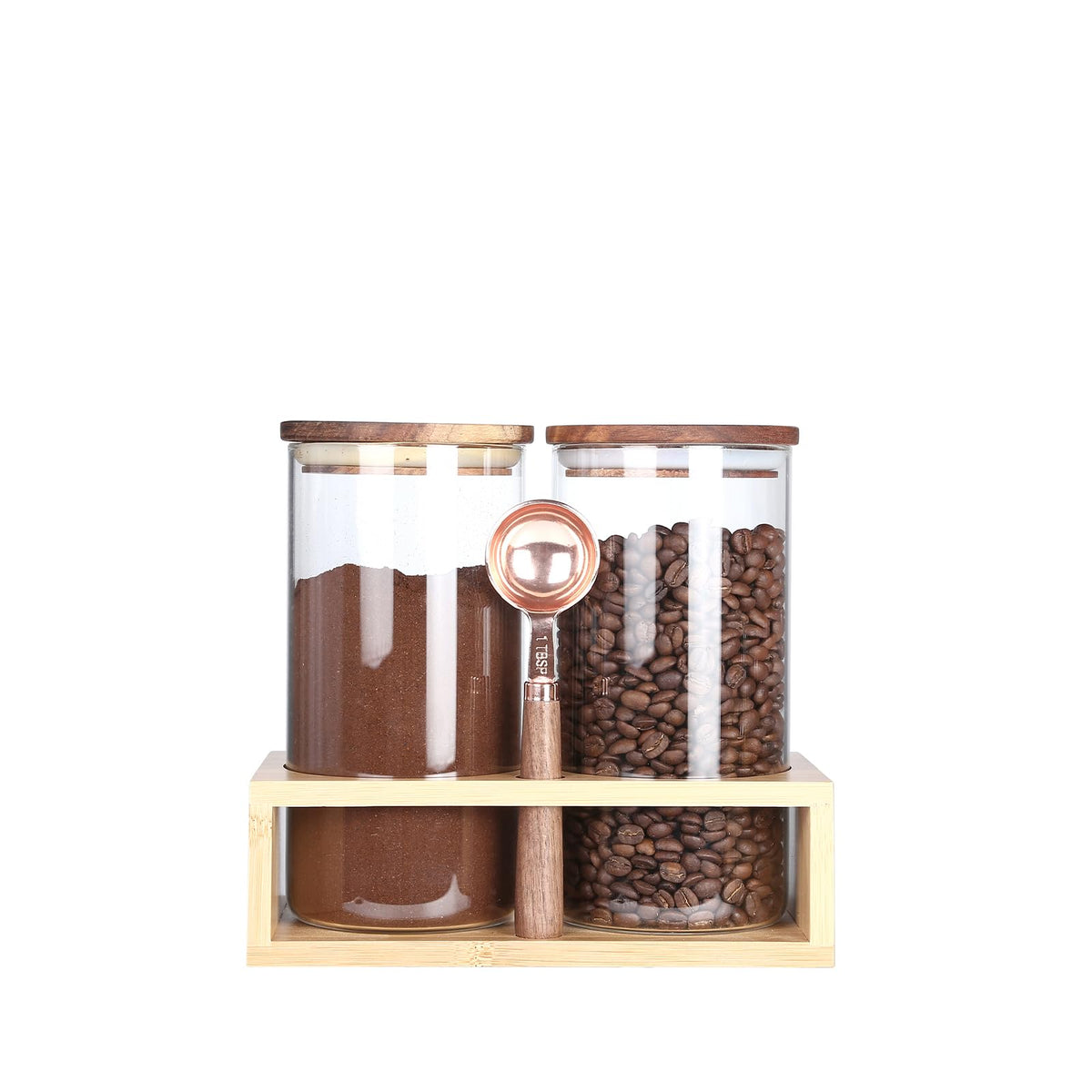 Coffee Beans Storage Canisters with Airtight Lids