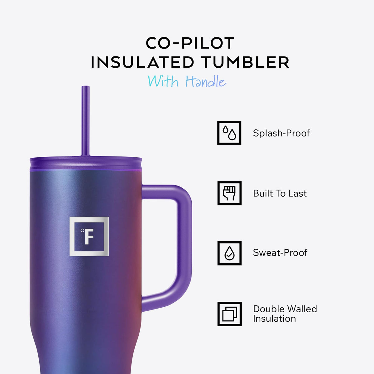 40 oz Co Pilot Insulated Travel Mug