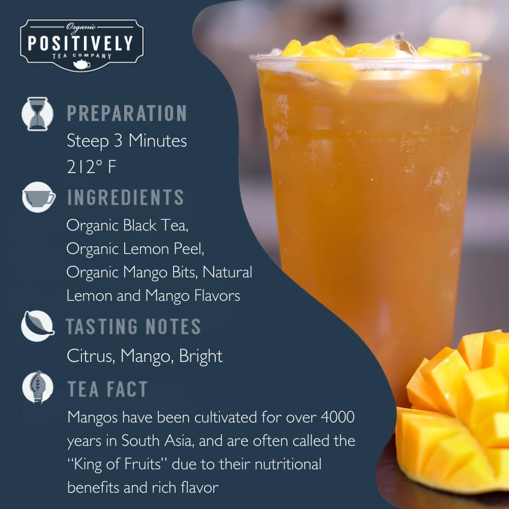 Mango Tango Black Tea (16 Ounce)
