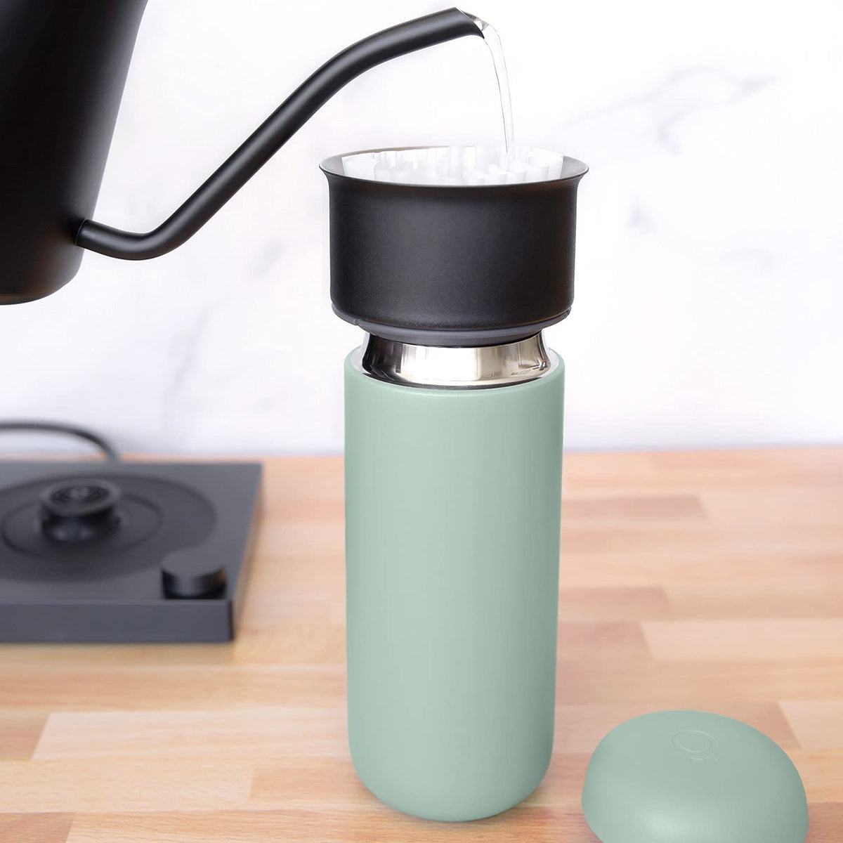 Carter Move Ceramic Lined Travel Coffee Mug 16 oz