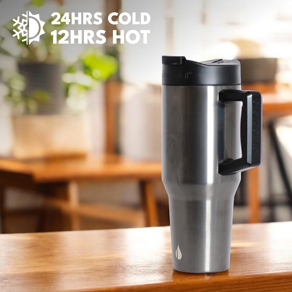100% Leak Proof 32oz Tumbler with Handle & Straw Travel Mug