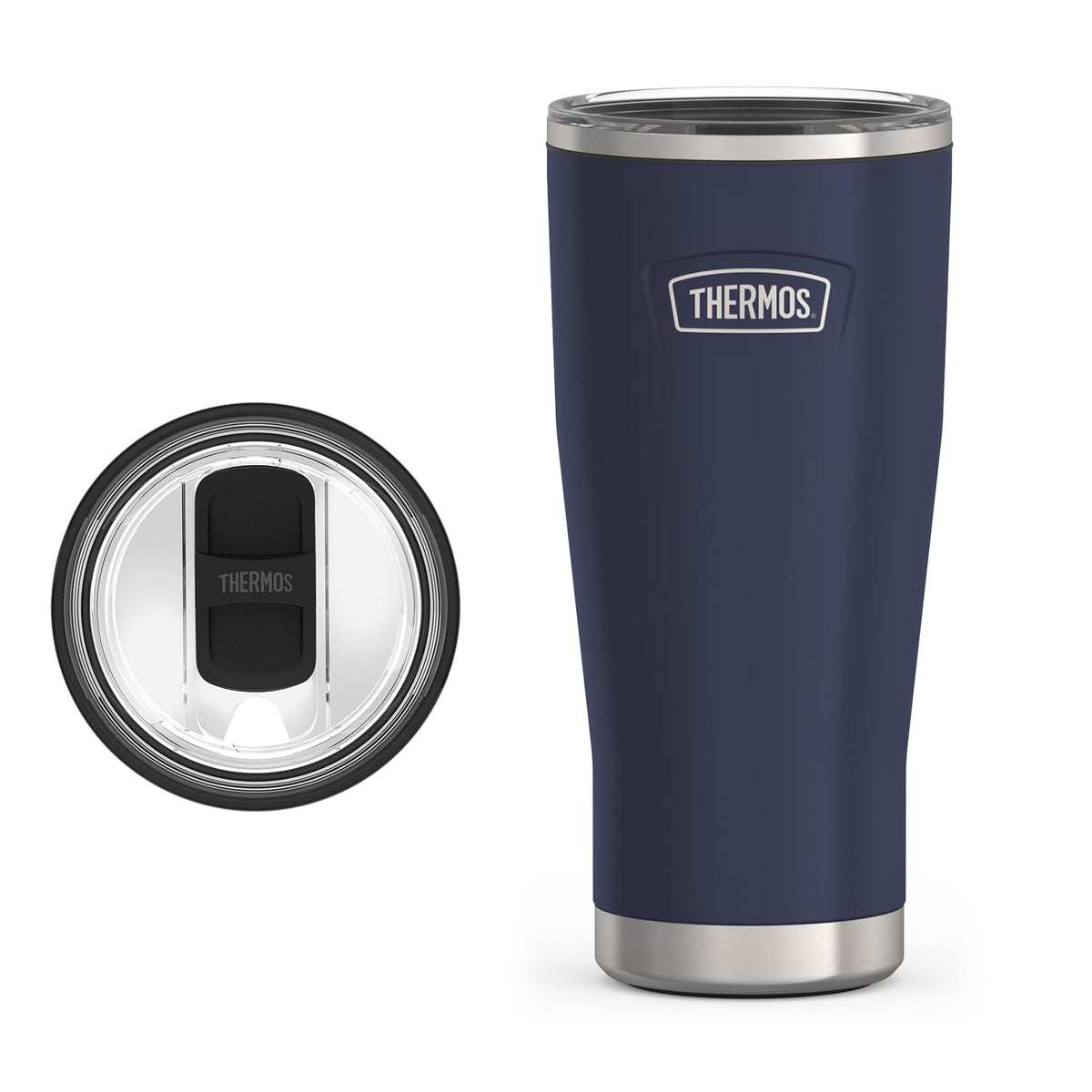 Icon Series 24oz Stainless Steel Tumbler with Slide Lock Lid