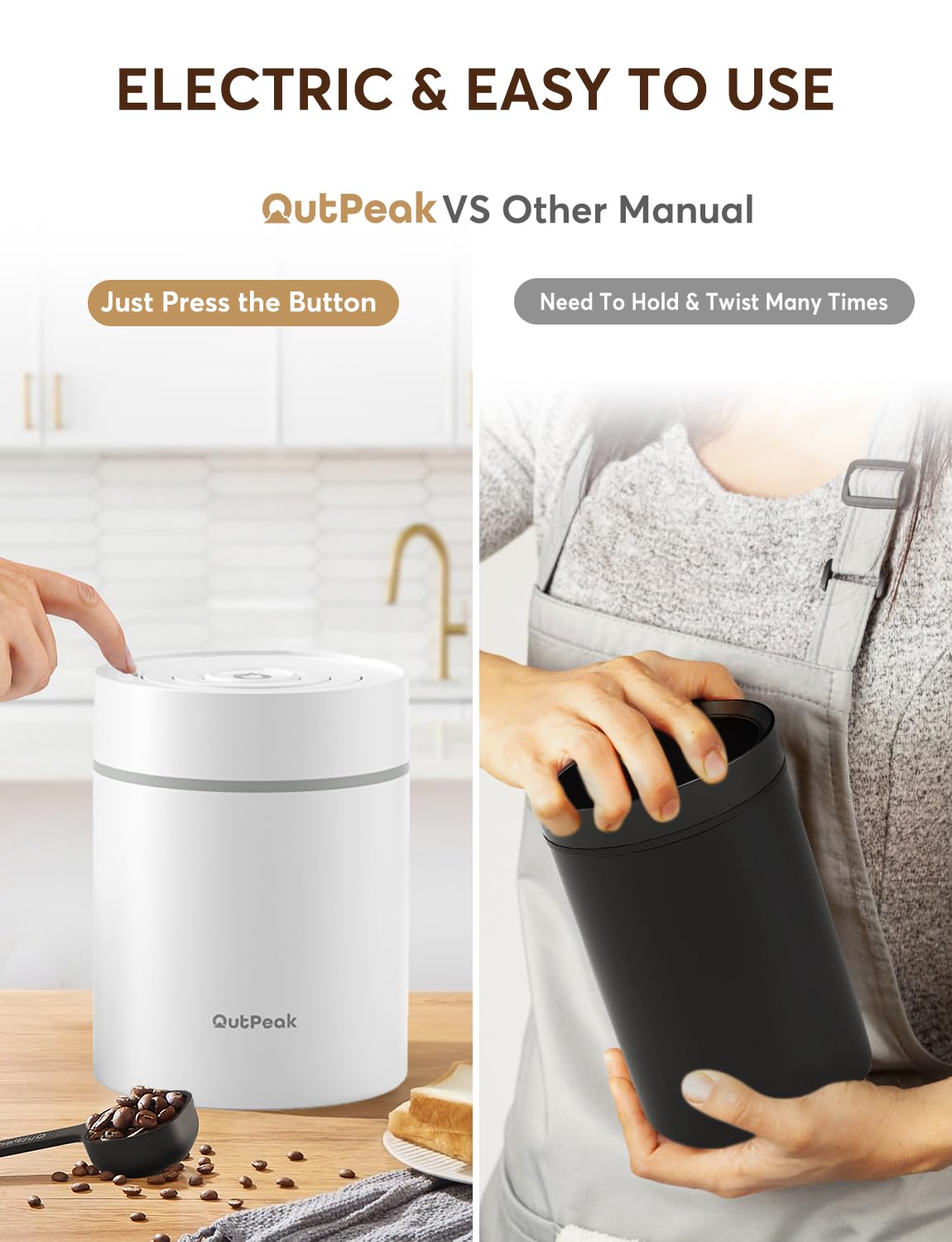 Neo Latest Kilo Auto Vacuum Coffee Canister