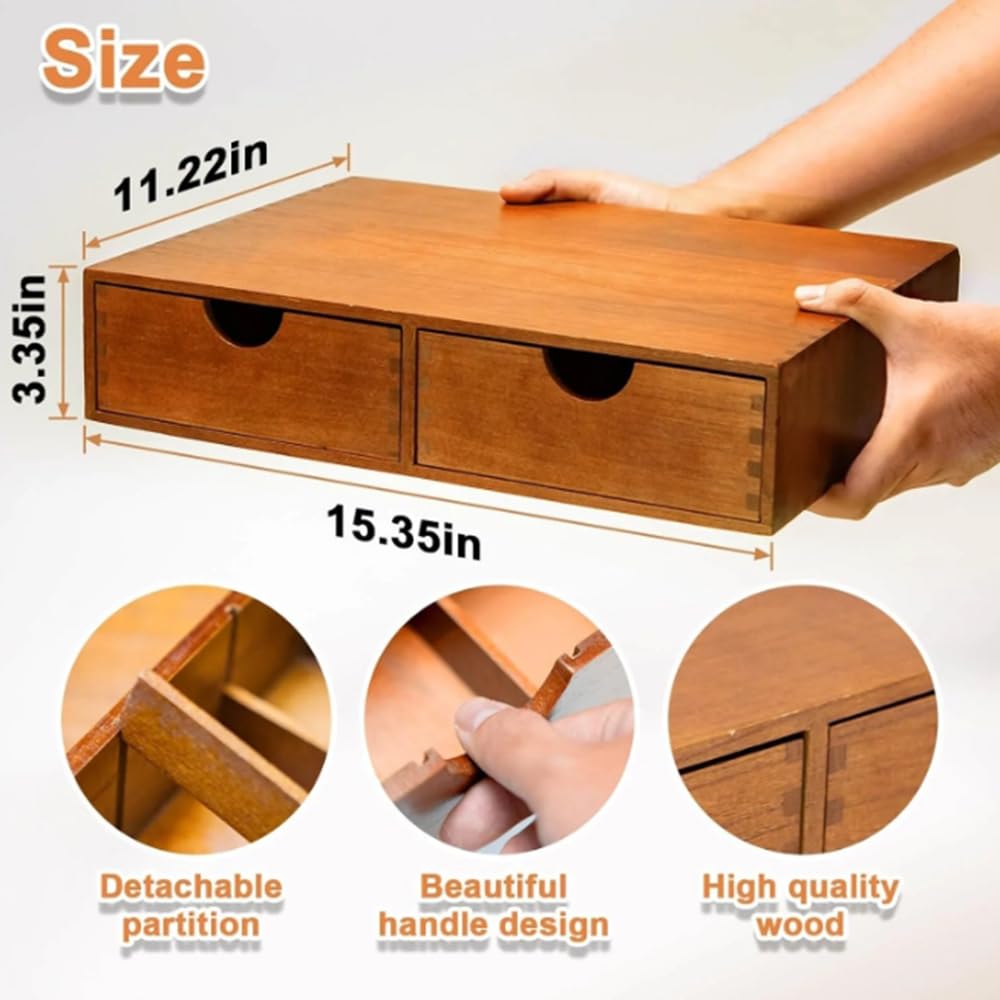 Wooden coffee capsule storage box