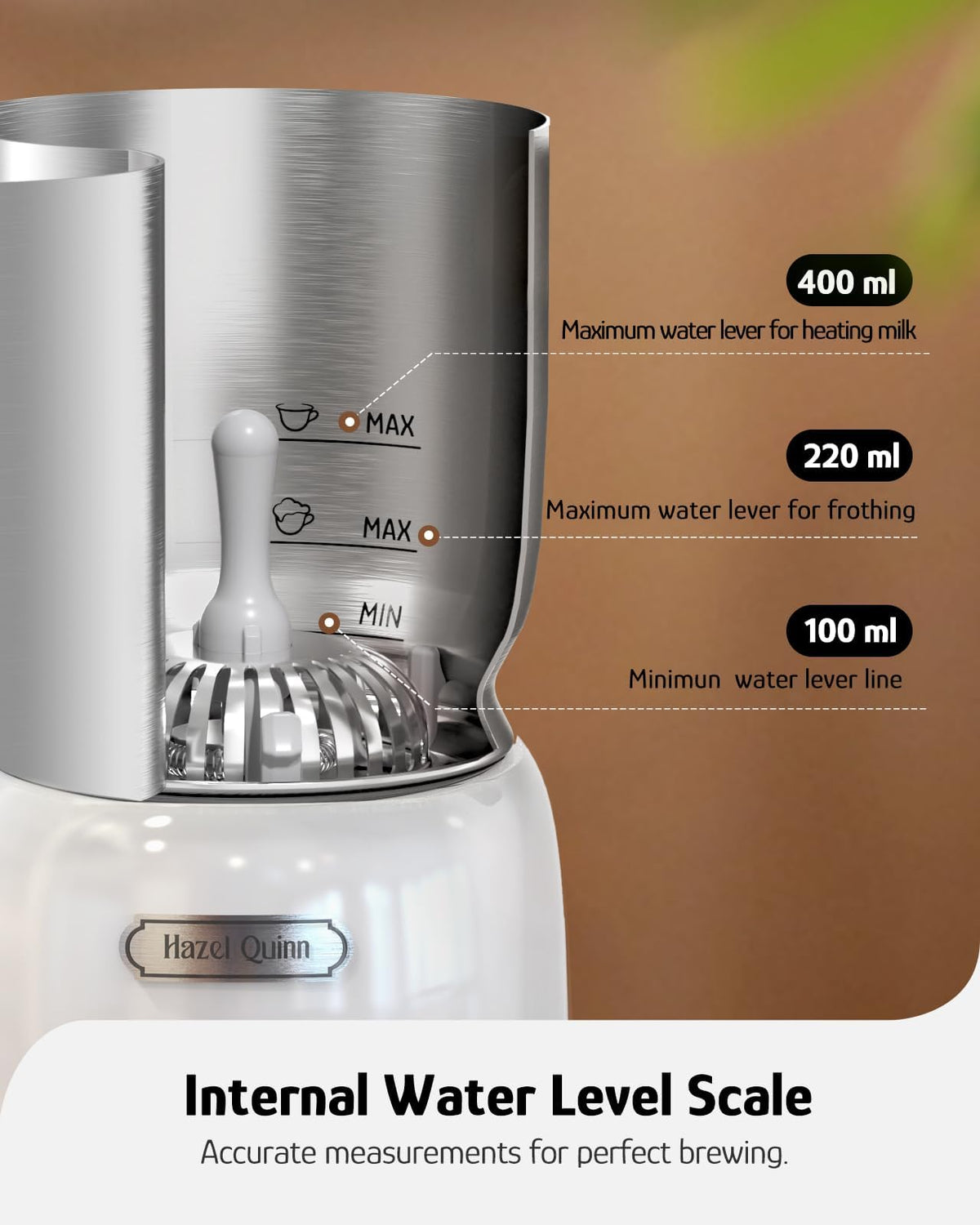 Electric Milk Frother and Steamer