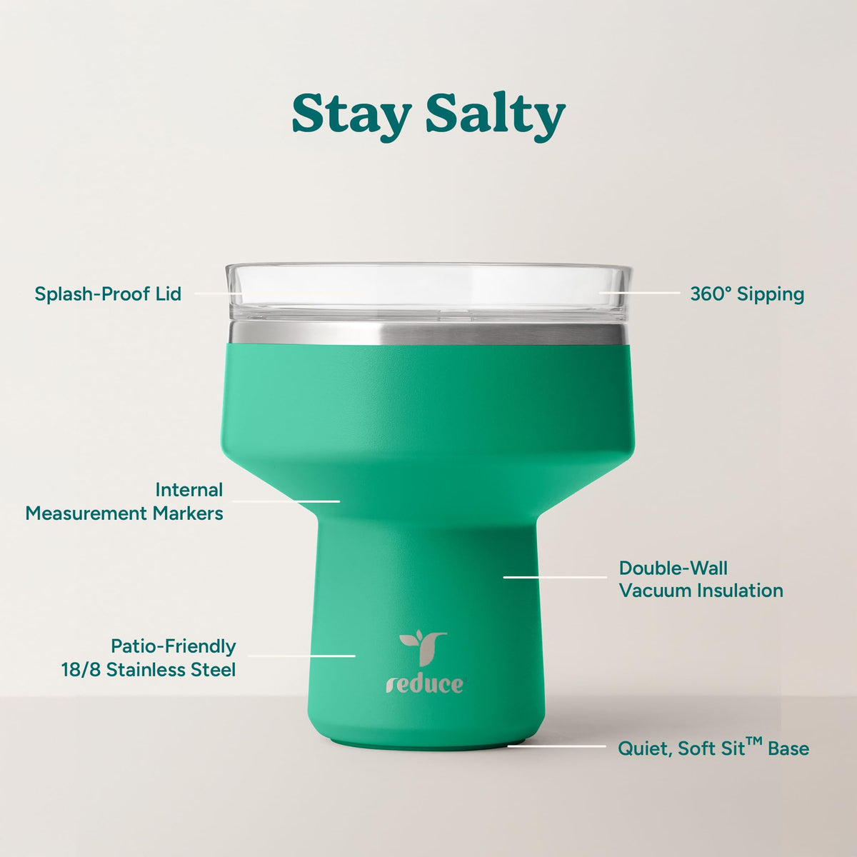 Saltini 16oz Margarita Tumbler