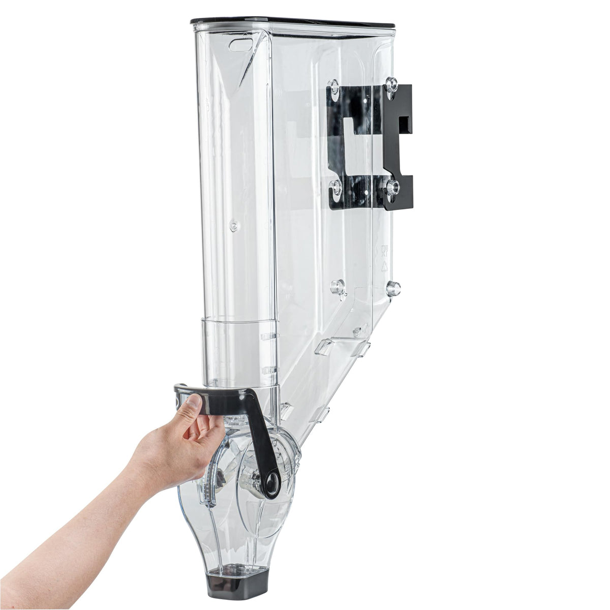 Cereal Dispenser 3 gal Plastic Wall