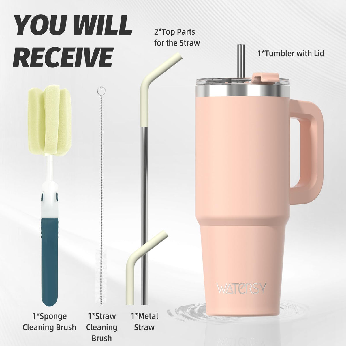 30 oz Tumbler with Handle